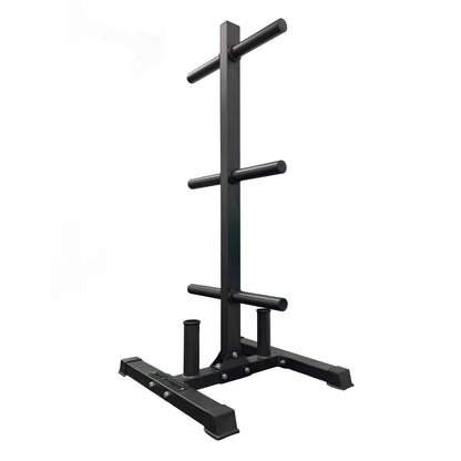 Olympic Weight Storage Tree with Barbell Storage