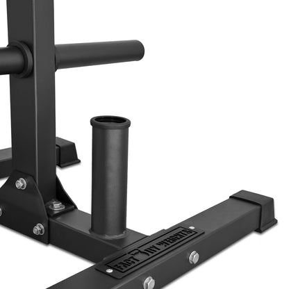 Olympic Weight Storage Tree with Barbell Storage