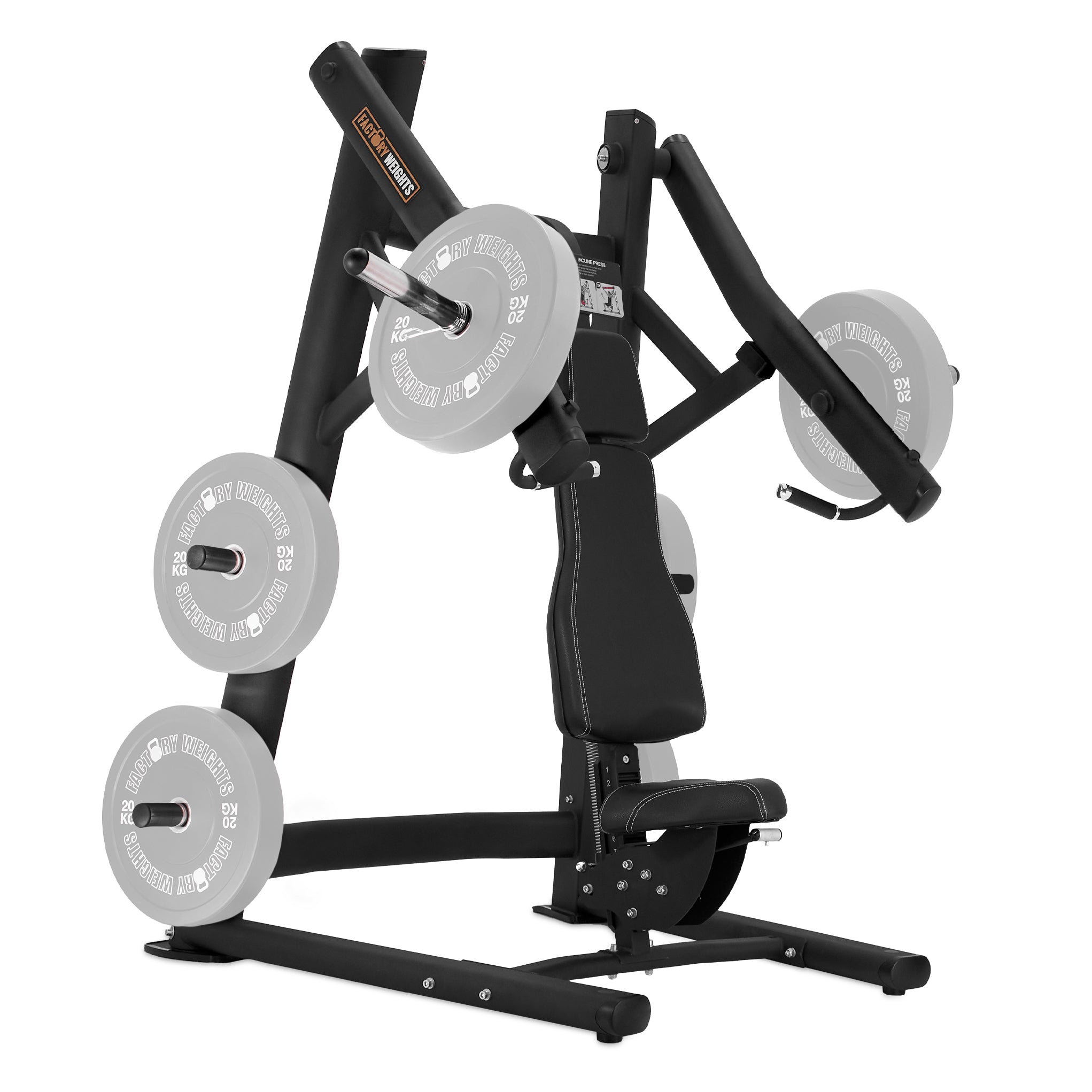 Plate loaded incline chest press 2025