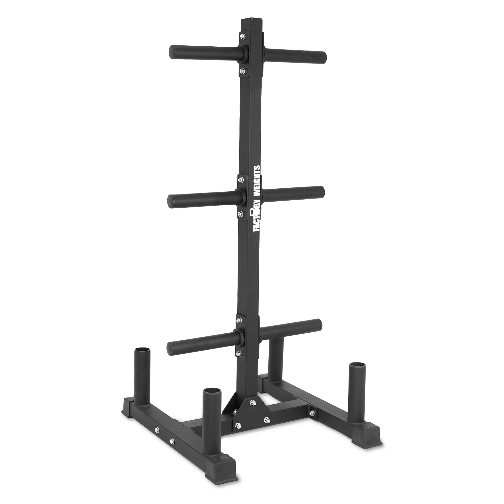 Olympic Weight Storage Tree with Barbell Storage