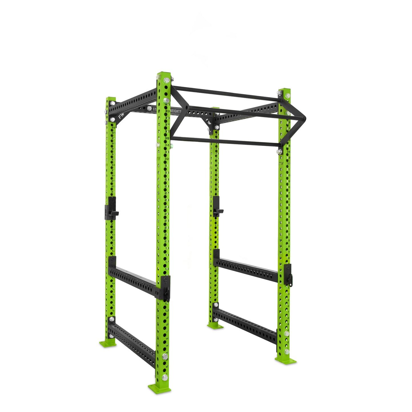 Regular Power Rack Green Filthy North Bar Flip Down Safety Bars