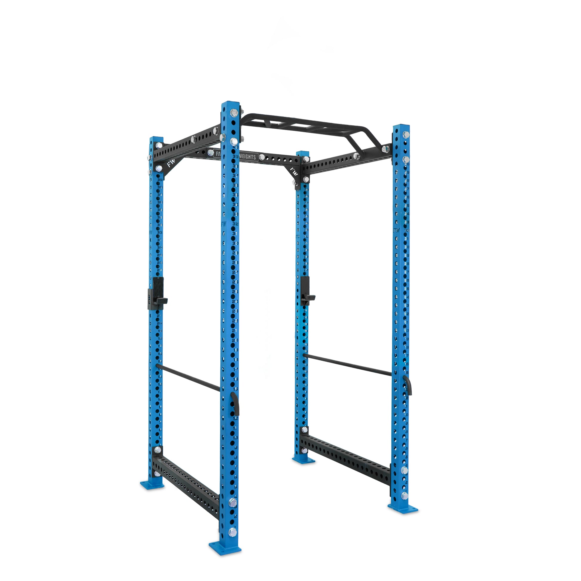 Regular Power Rack Blue Monkey Bar Safety Bars