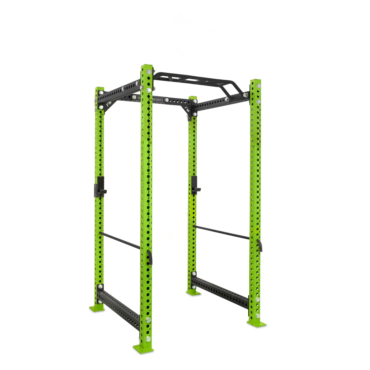 Regular Power Rack Green Monkey Bar Safety Bars