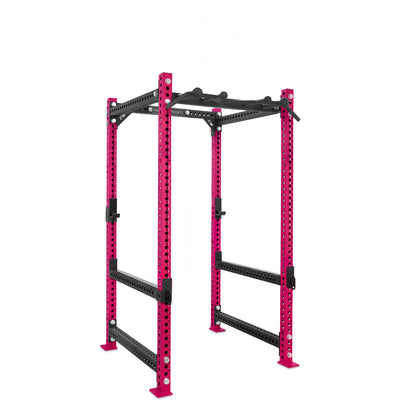 Regular Power Rack Pink Omni Bar Flip Down Safety Bars
