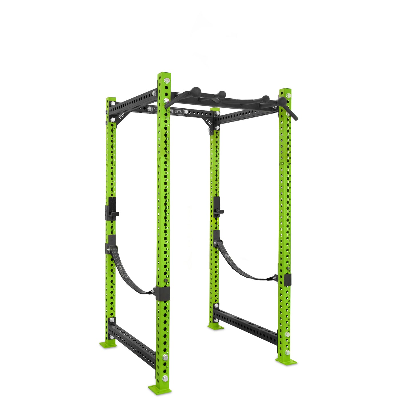 Regular Power Rack Green Omni Bar Webbed Catchers