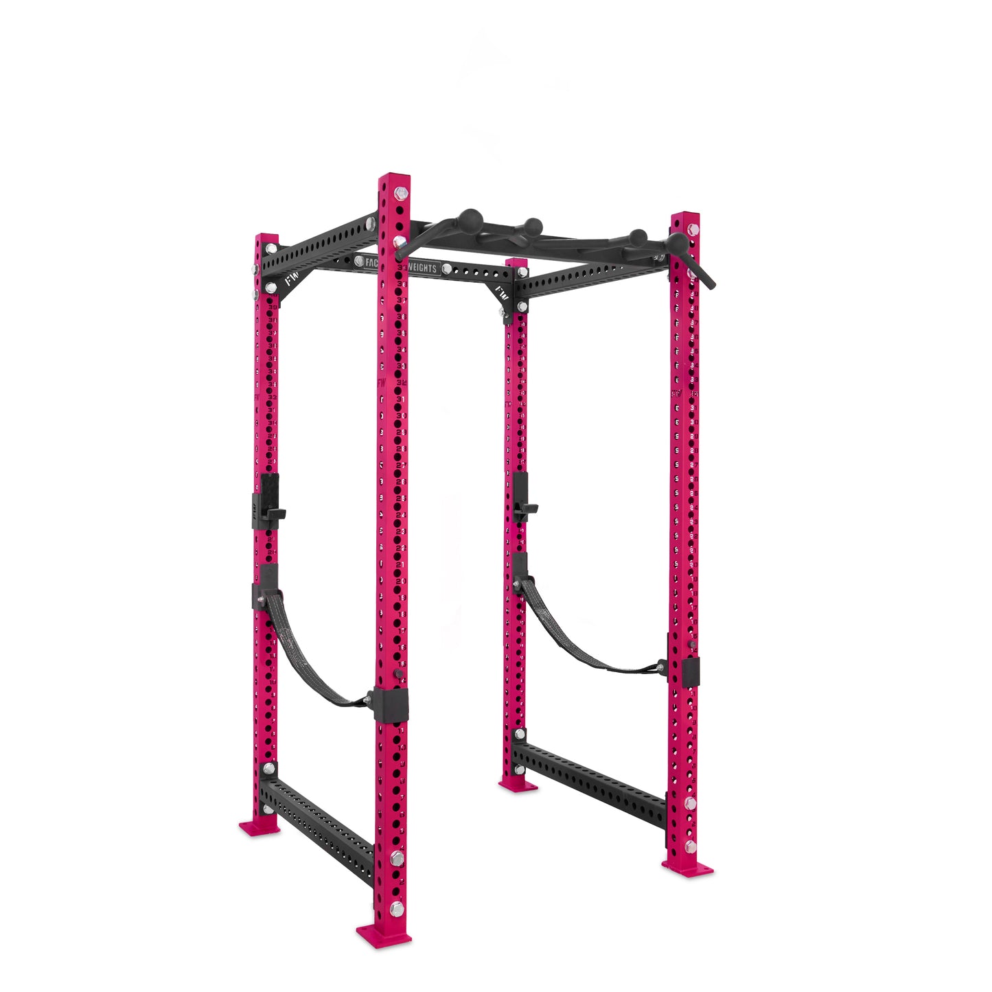 Regular Power Rack Pink Omni Bar Webbed Catchers