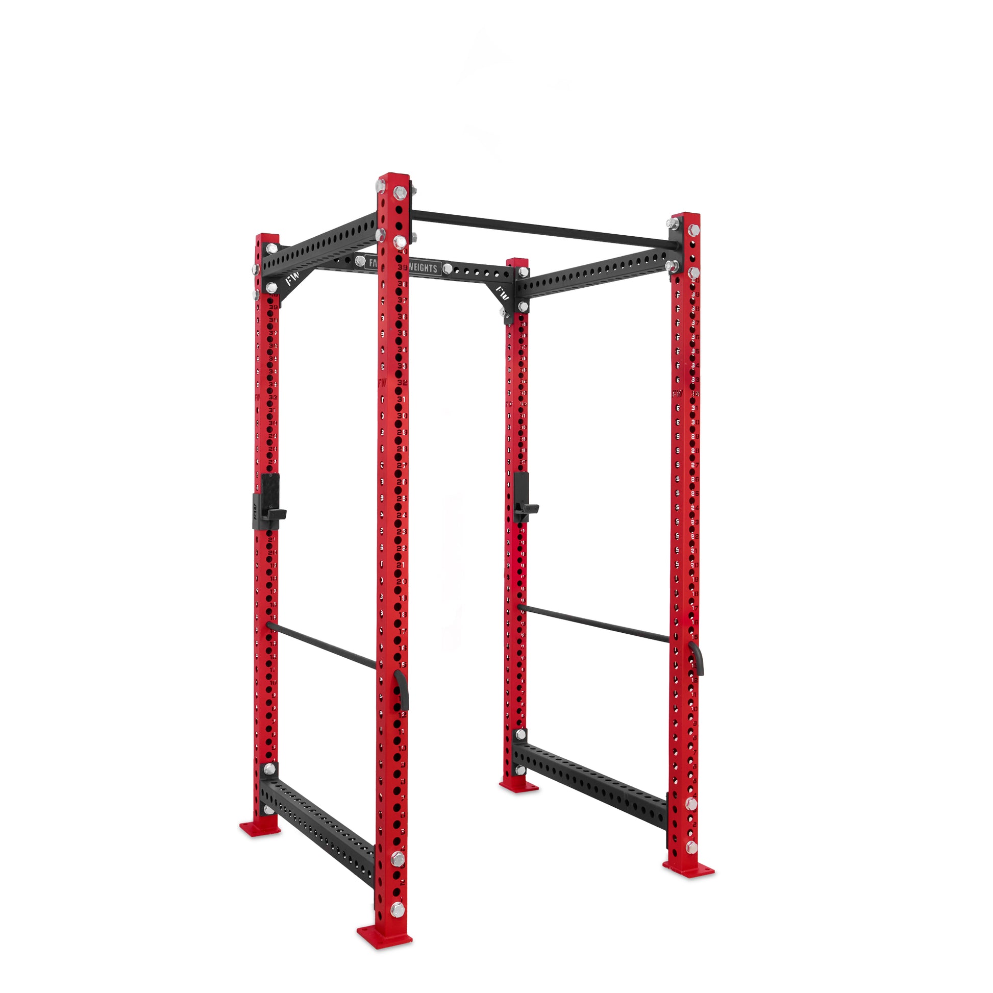 Regular Power Rack Red Standard Bar Safety Bars