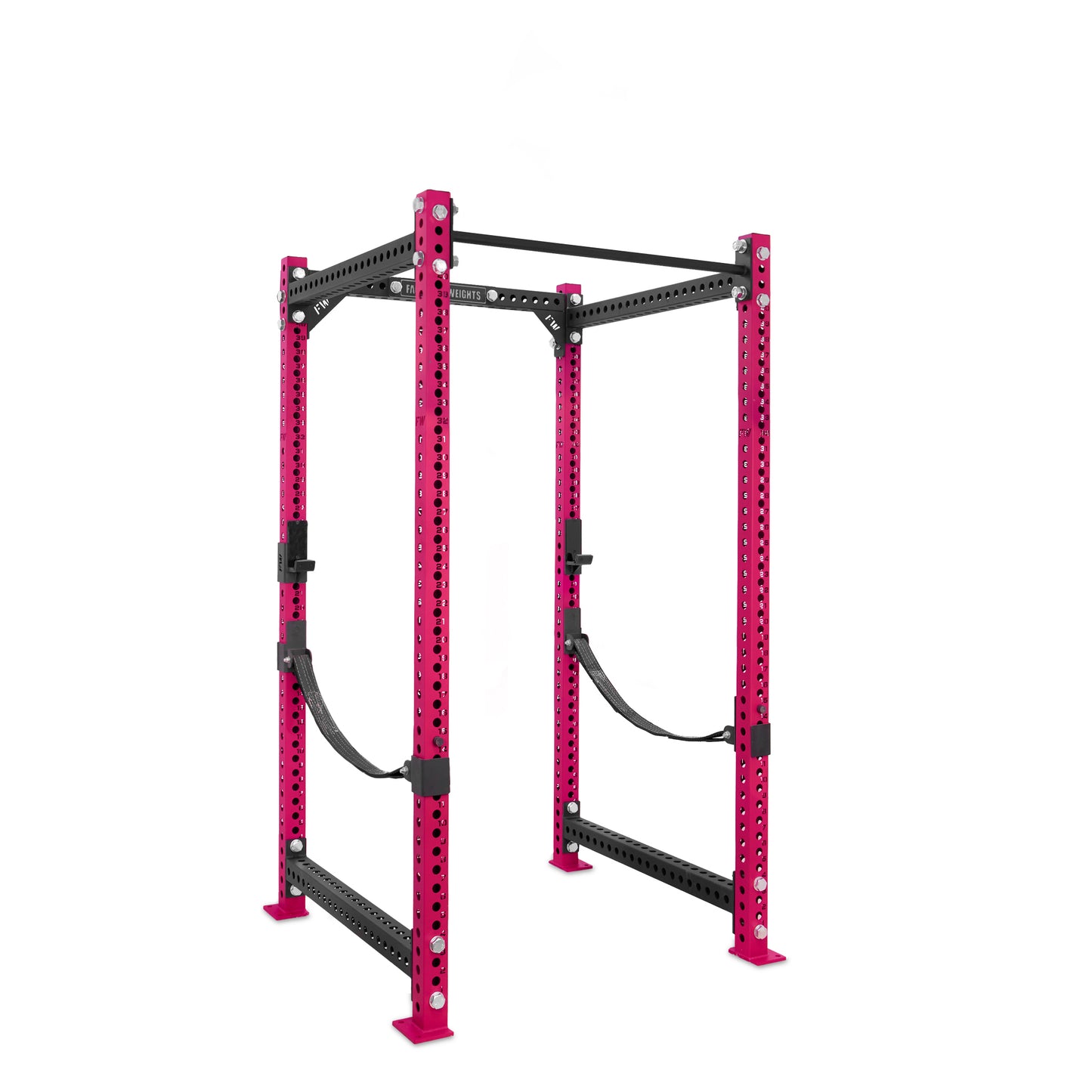 Regular Power Rack Pink Standard Bar Webbed Catchers