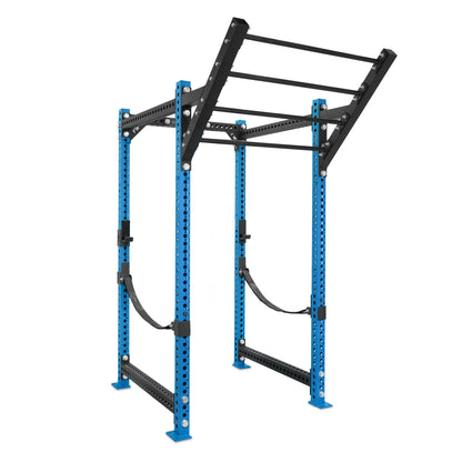 Regular Power Rack Blue Level Up Bar Webbed Catchers