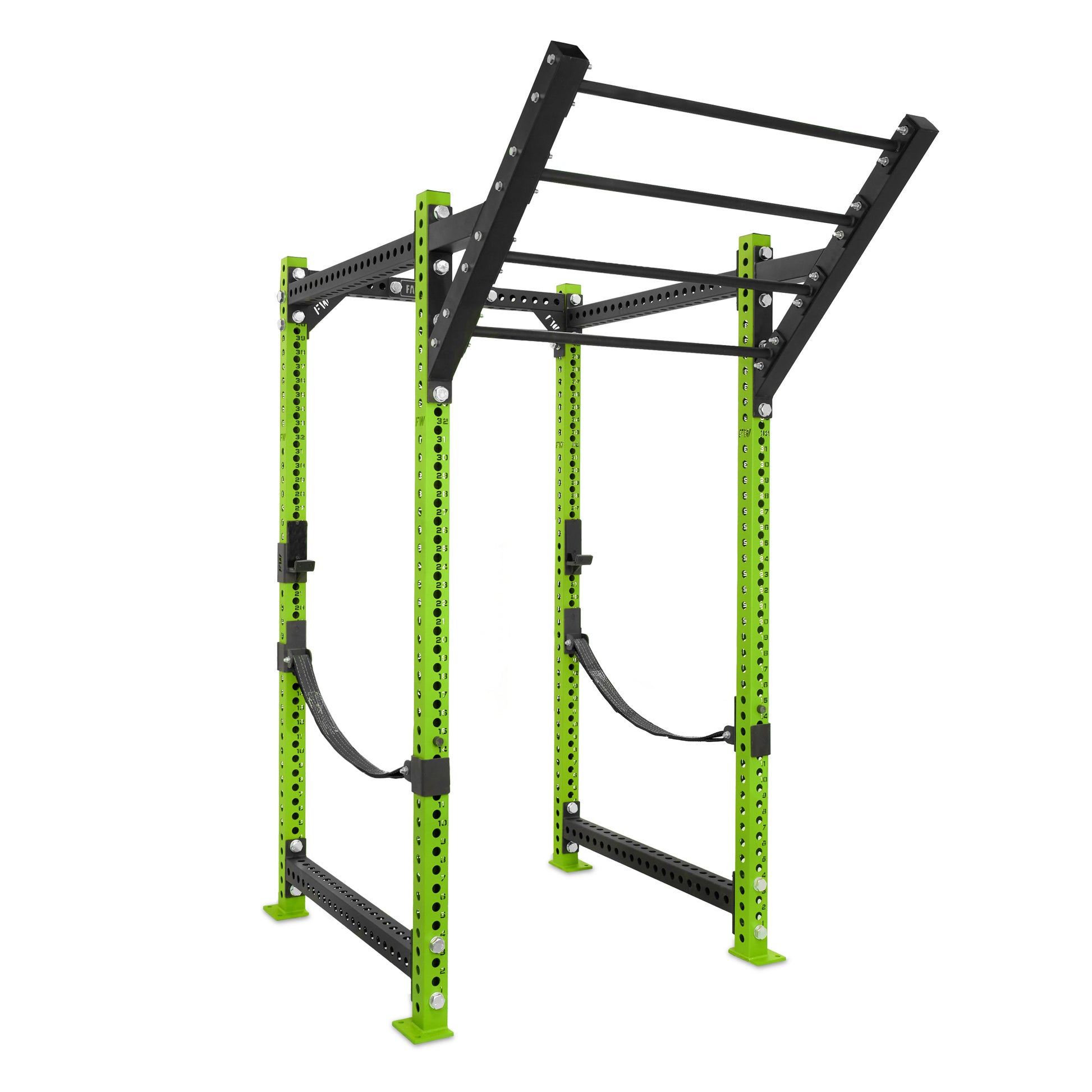 Regular Power Rack Green Level Up Bar Webbed Catchers