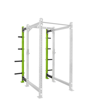 Power Rack Plate Storage Green 195cm 