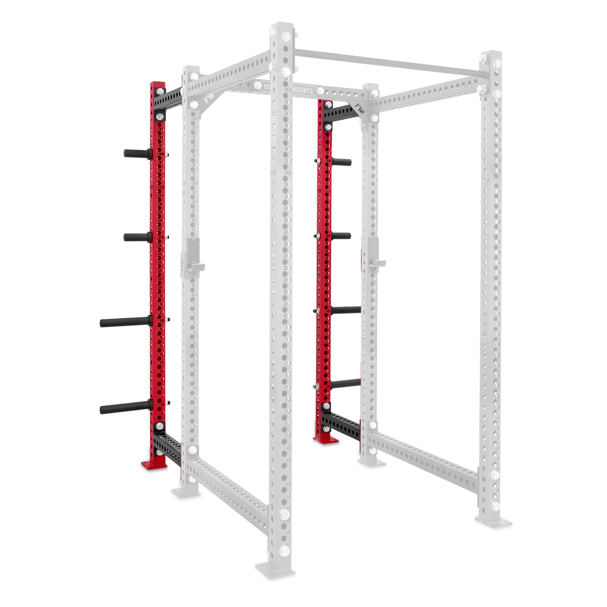 Power Rack Plate Storage 