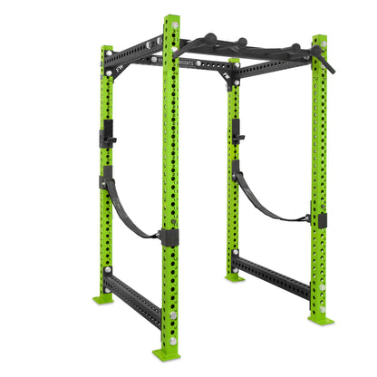 Short Power Rack Green Omni Bar Webbed Catchers