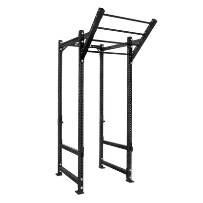 Tall Power Rack Black Level Up Bar Flip Down Safety Bars