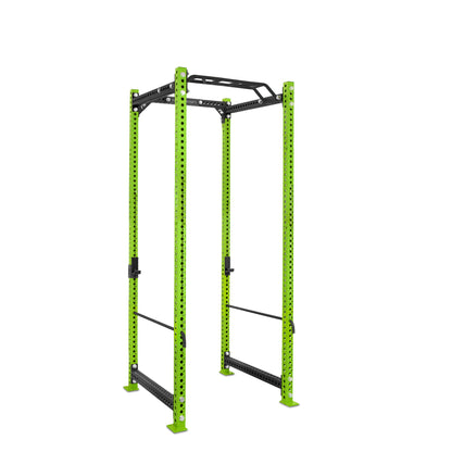 Tall Power Rack Green Monkey Bar Safety Bars
