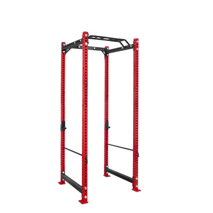Tall Power Rack Red Monkey Bar Safety Bars