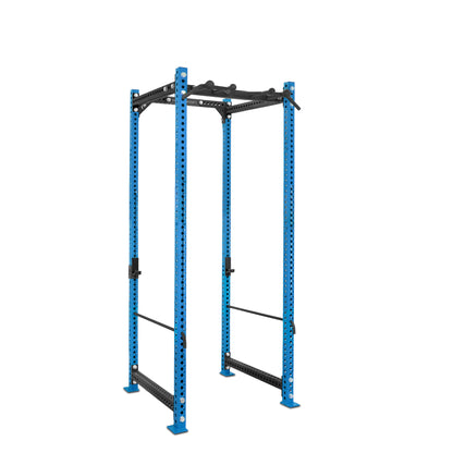 Tall Power Rack Blue Omni Bar Safety Bars