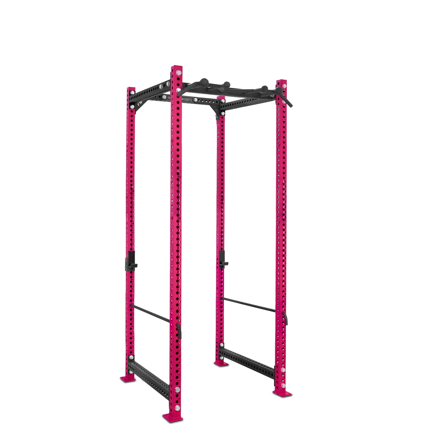 Tall Power Rack Pink Omni Bar Safety Bars