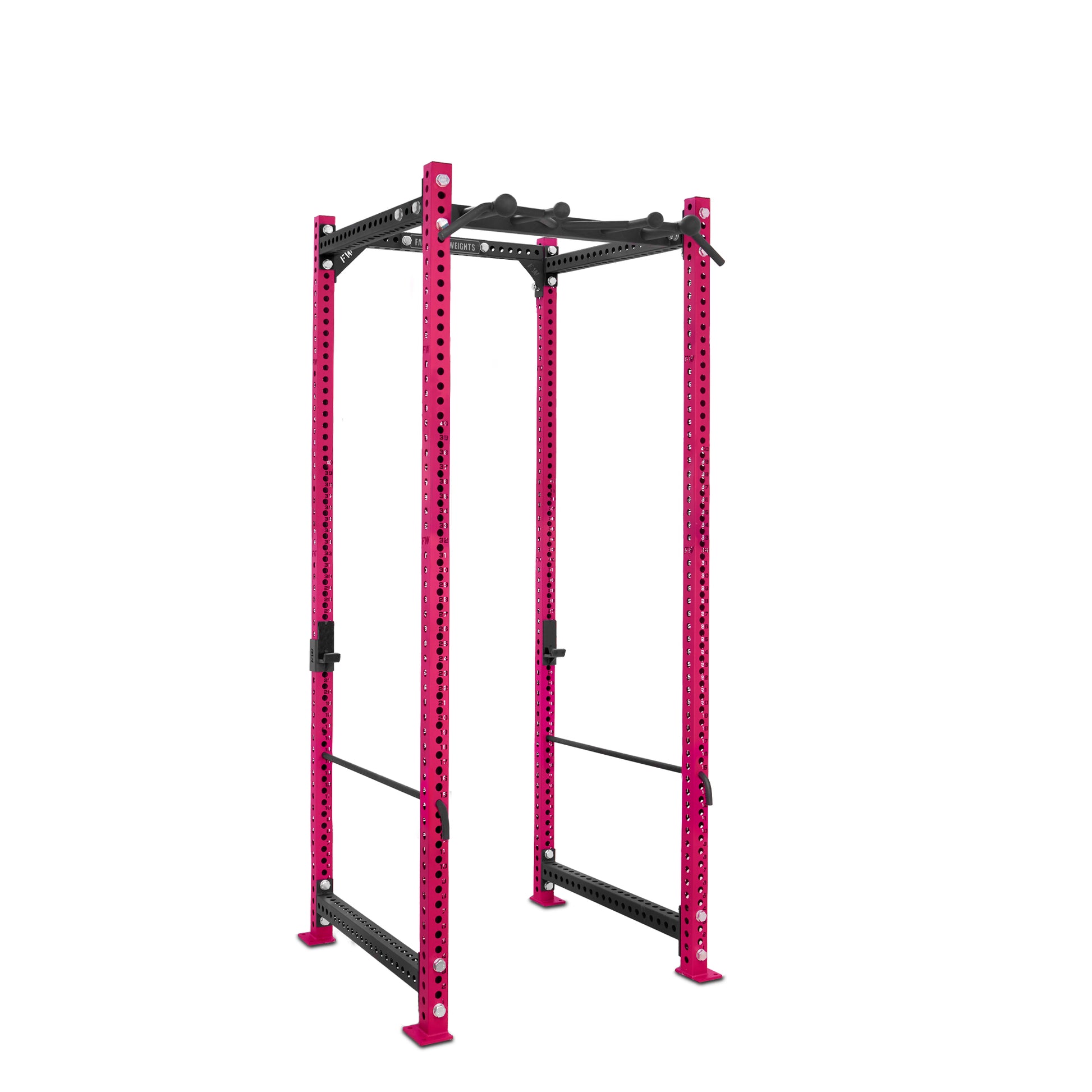 Tall Power Rack Pink Omni Bar Safety Bars