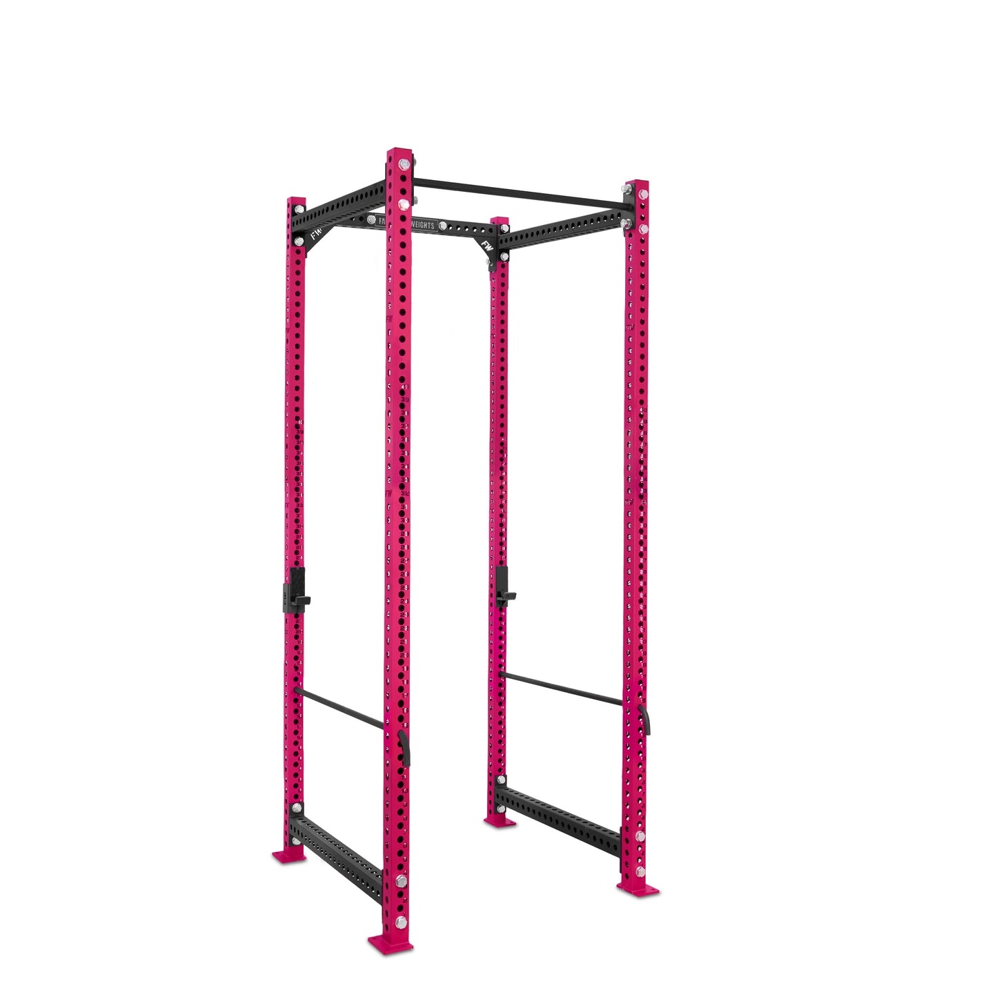 Tall Power Rack Pink Standard Bar Safety Bars