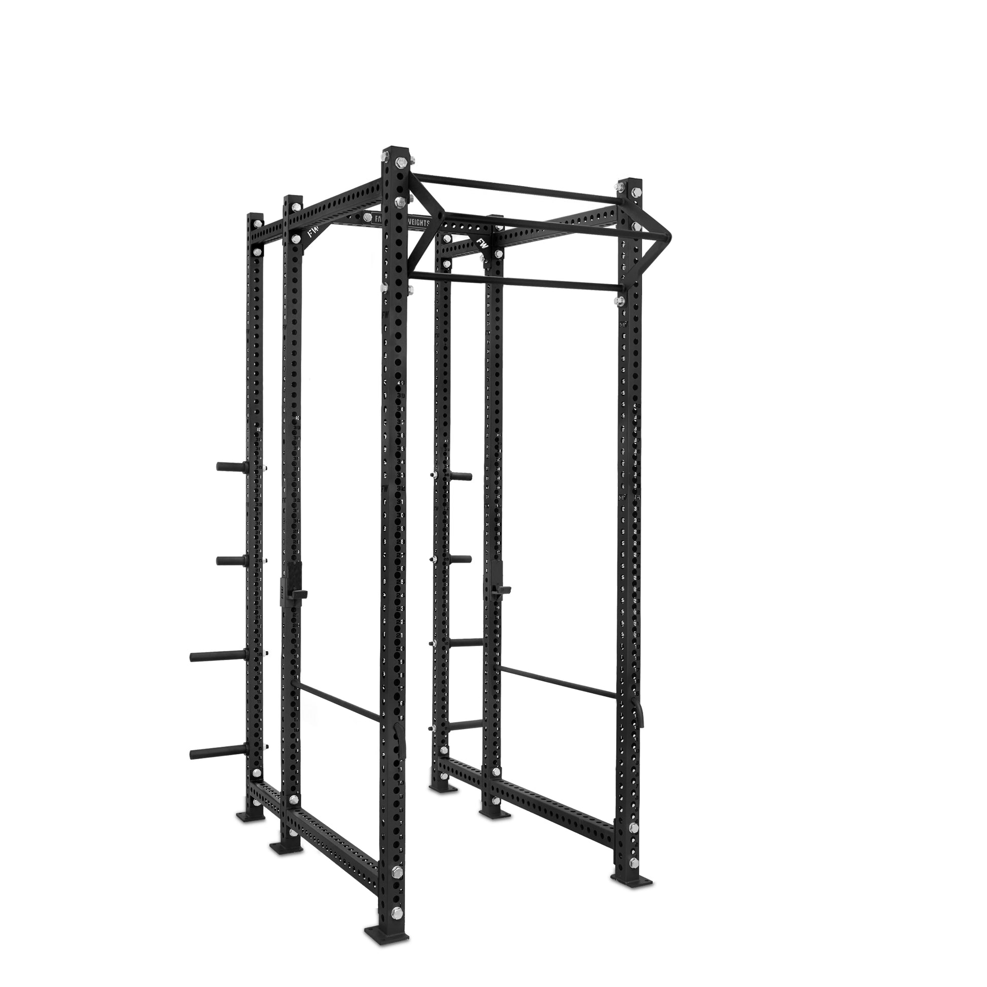 Tall Power Rack with Storage Black Filthy North Bar Safety Bars