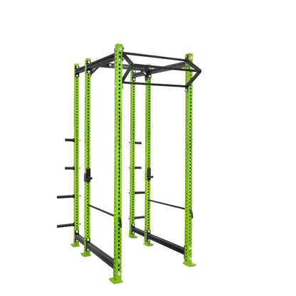 Tall Power Rack with Storage Green Filthy North Bar Safety Bars