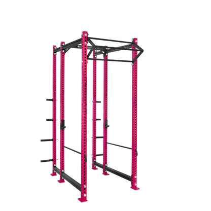 Tall Power Rack with Storage Pink Filthy North Bar Safety Bars
