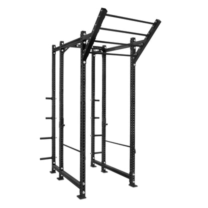Tall Power Rack with Storage Black Level Up Bar Safety Bars