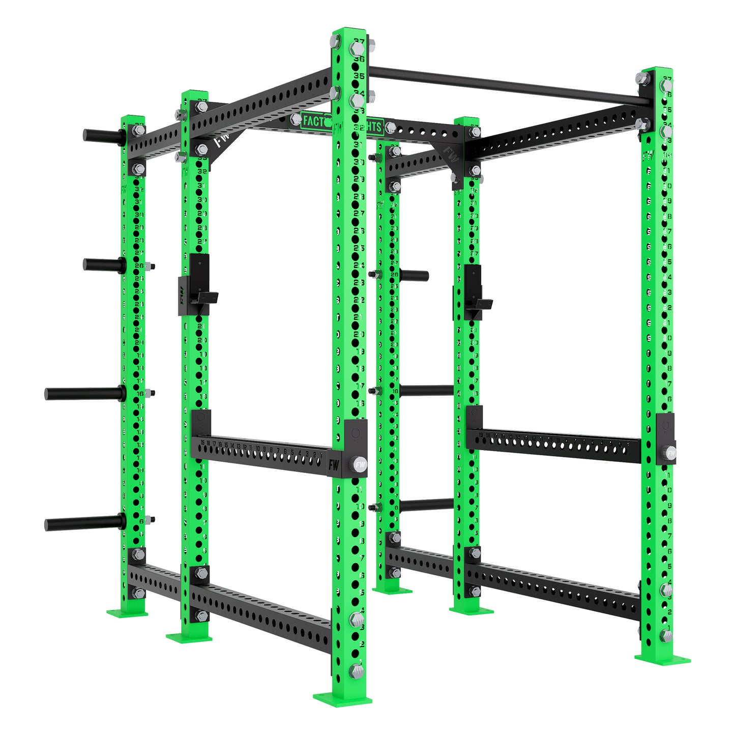 Short Power Rack with Storage
