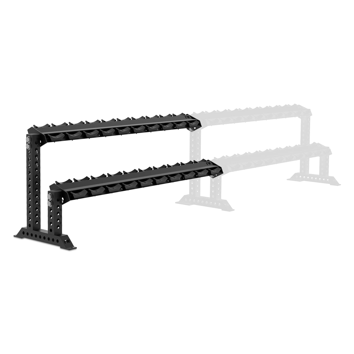 Pro 2 Tier Dumbbell Rack
