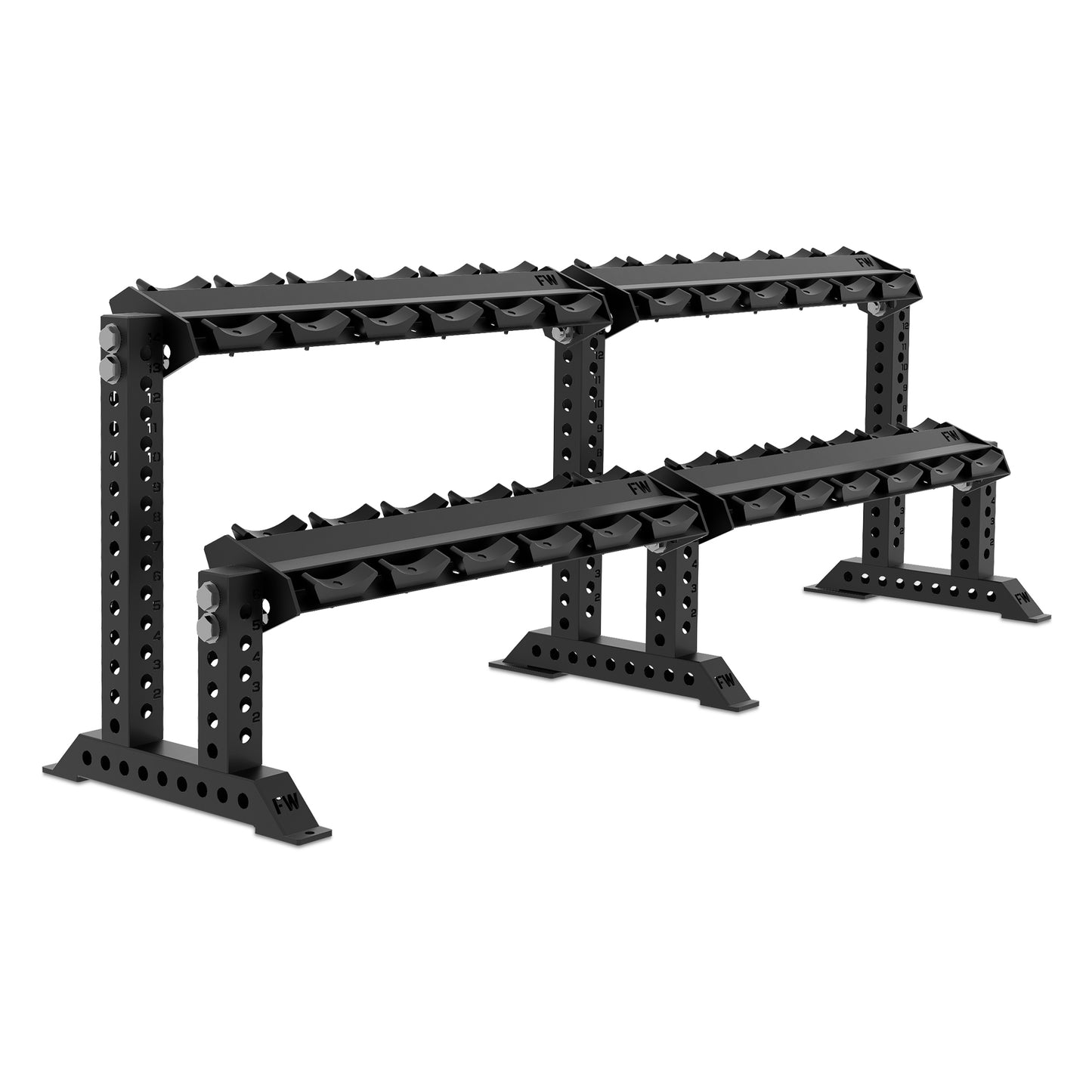 Pro 2 Tier Dumbbell Rack
