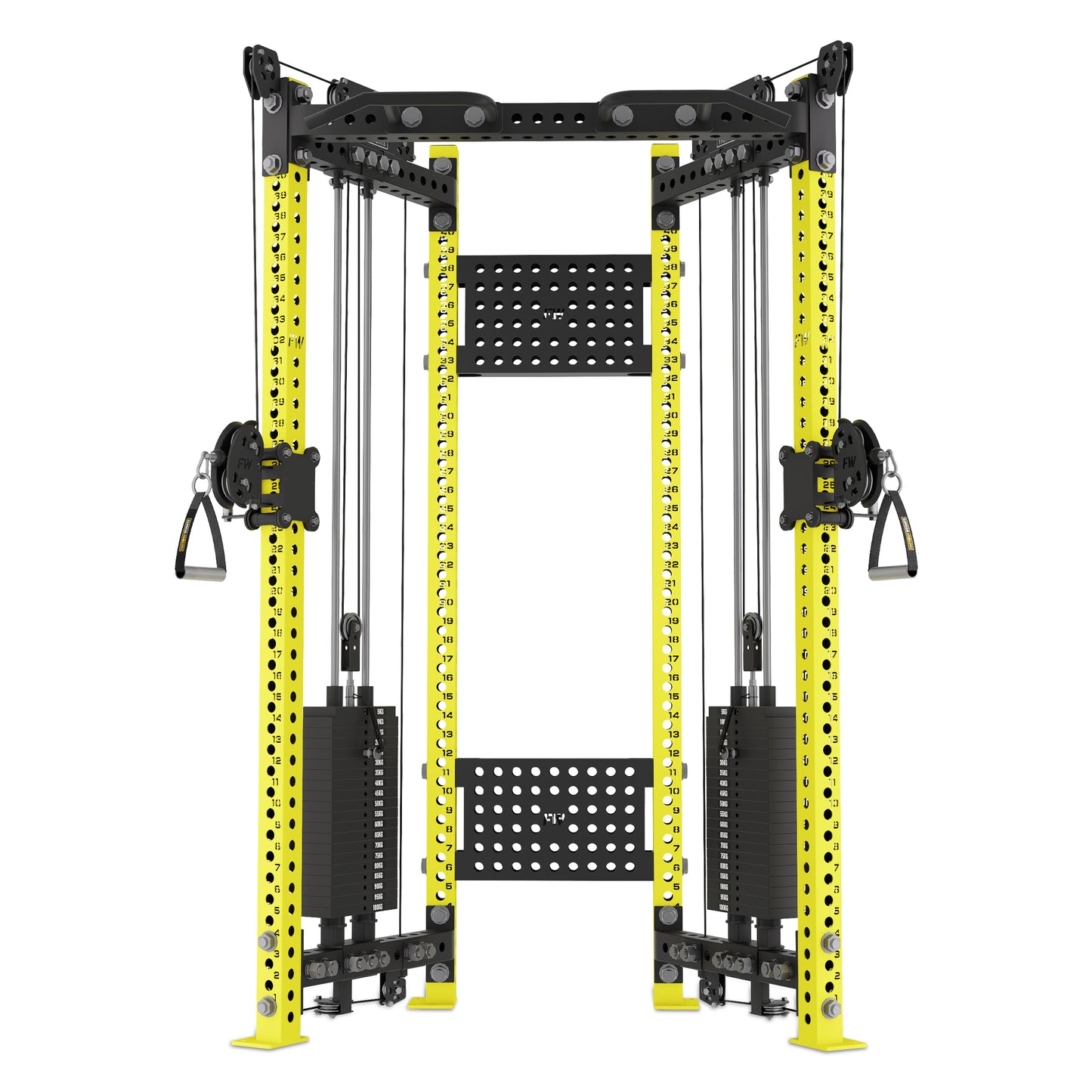Pro Cable Dual Adjustable Pulley