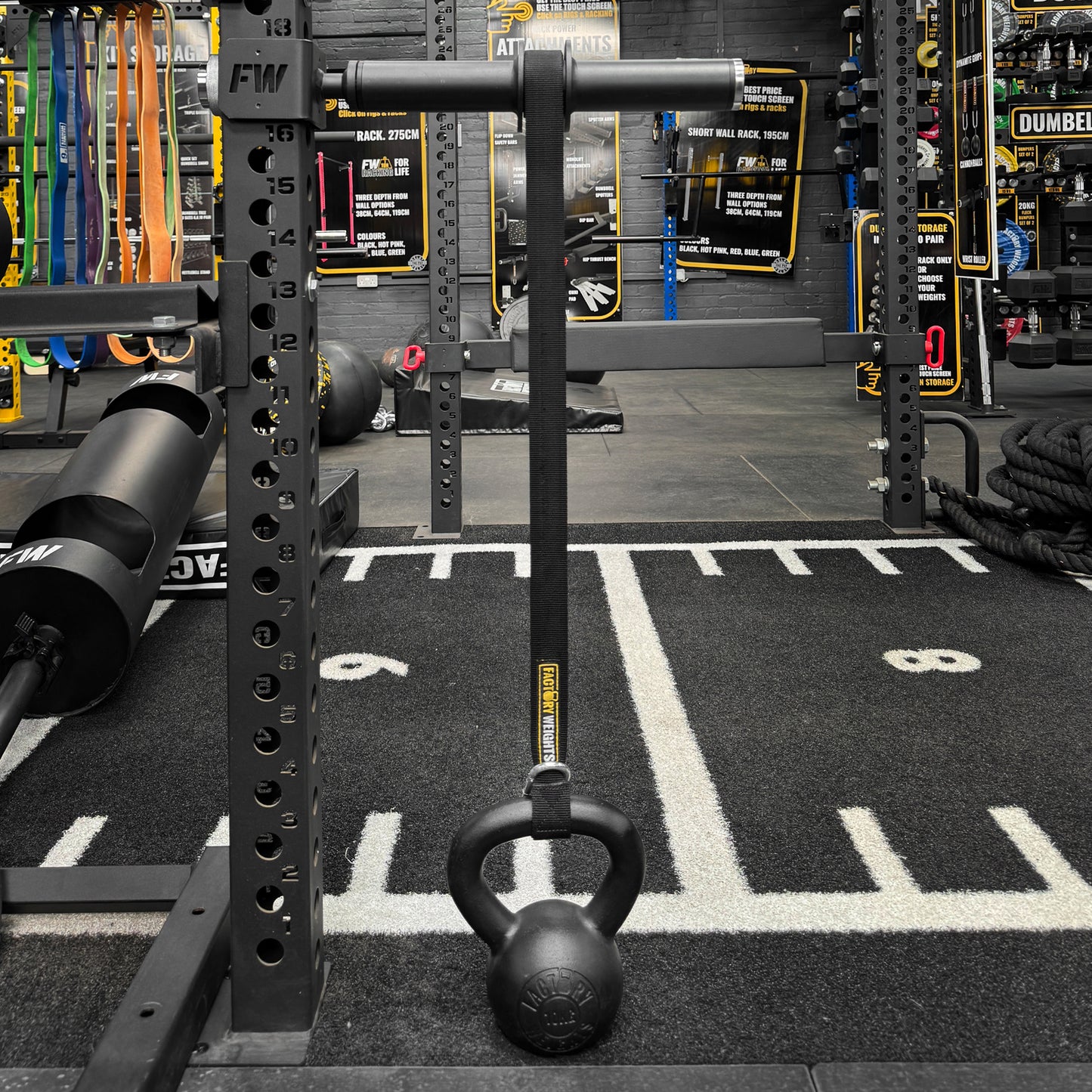 Rack-Attachable Wrist Roller