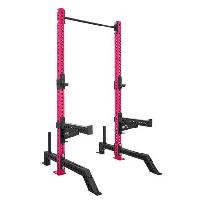 Regular Squat Rack Pink Spotter Arms Storage Pins