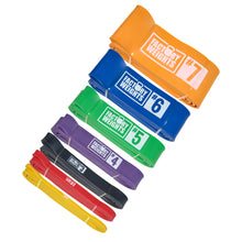 Resistance Bands Full Set (#1, #2, #3, #4, #5, #6, #7) 