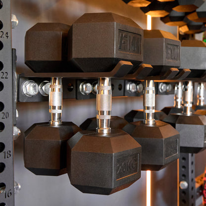 Rack Mounted Hex Dumbbell Hanger