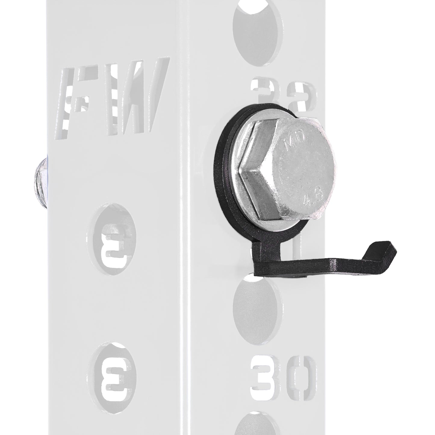Rack Mounted Storage Hooks