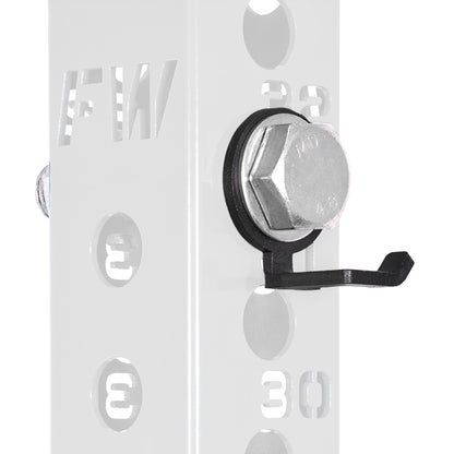 Rack Mounted Storage Hooks