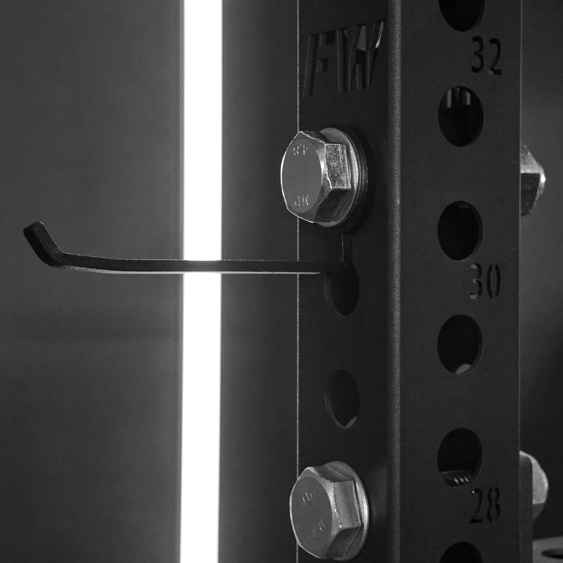 Rack Mounted Storage Hooks 