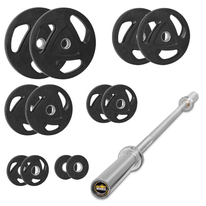 117.5kg Rubber Plate Set