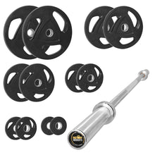 117.5kg Rubber Plate Set