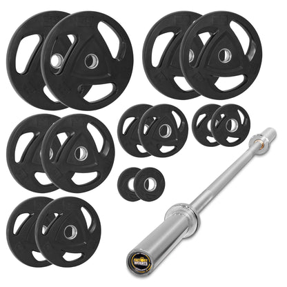 157.5kg Rubber Plate Set