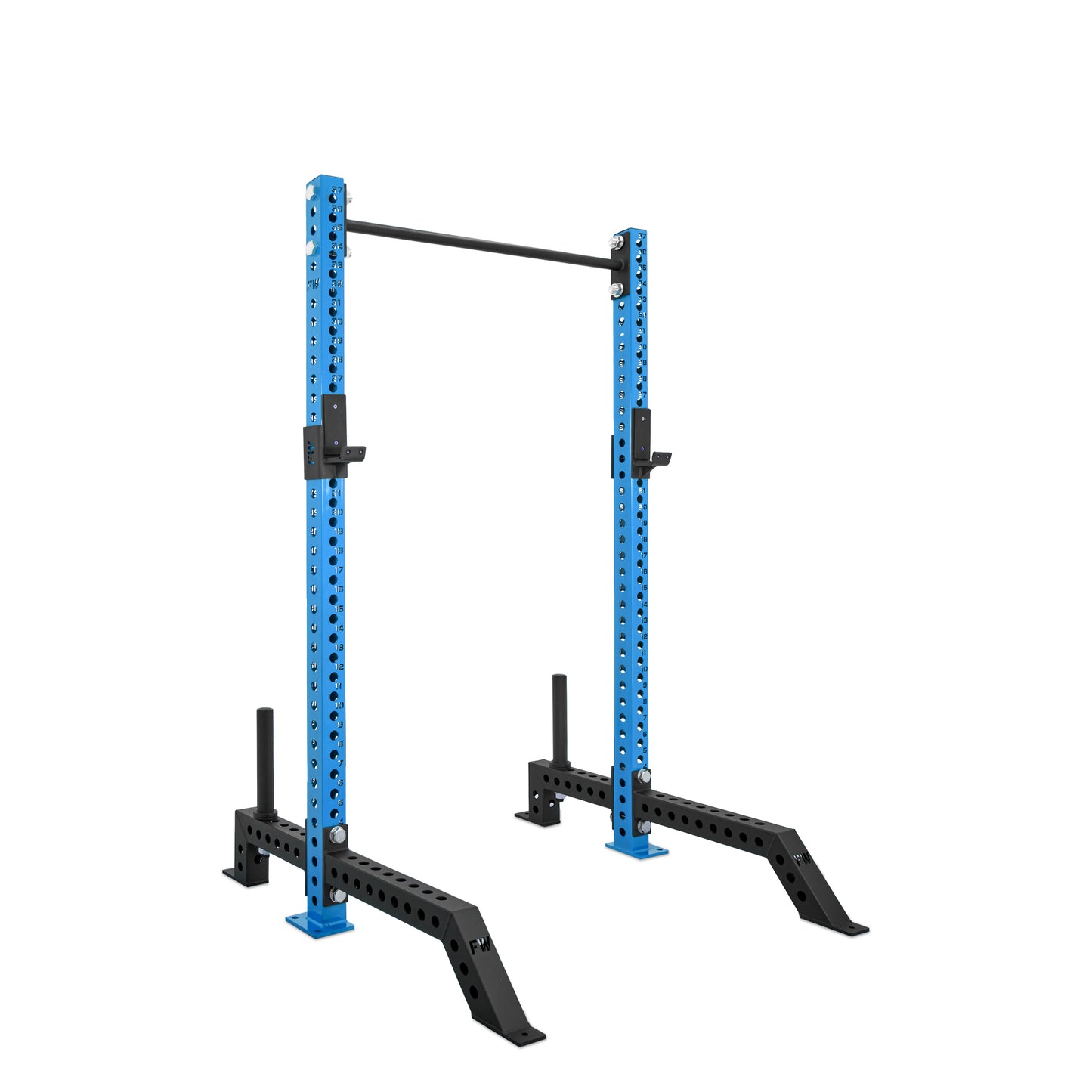 Short Squat Rack Blue No Storage Pins