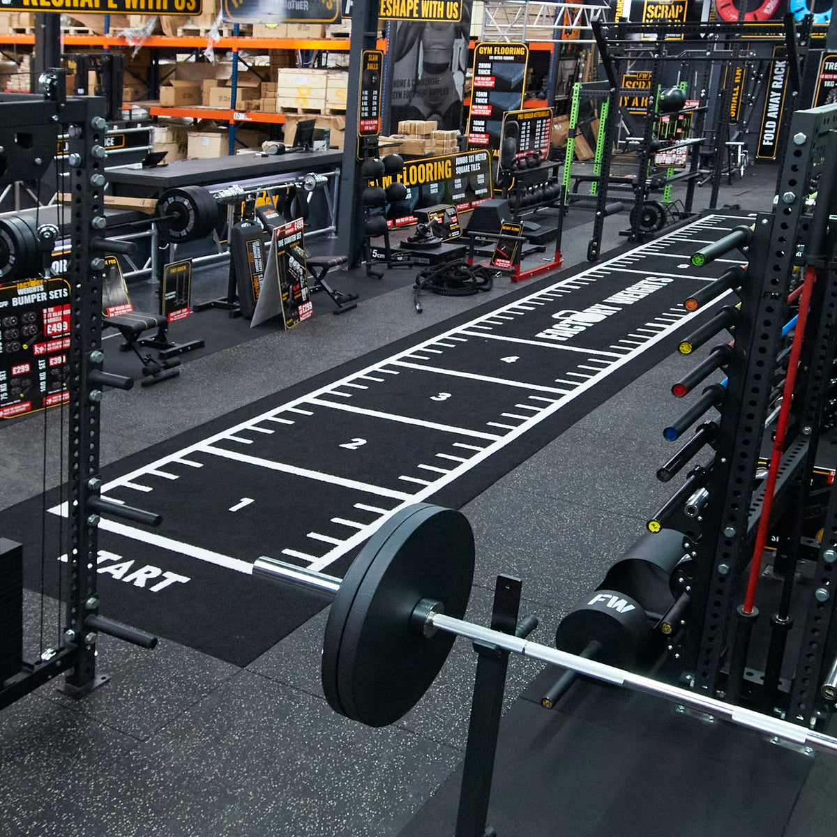 Turf Tract Artificial Sprint Track Gym Turf