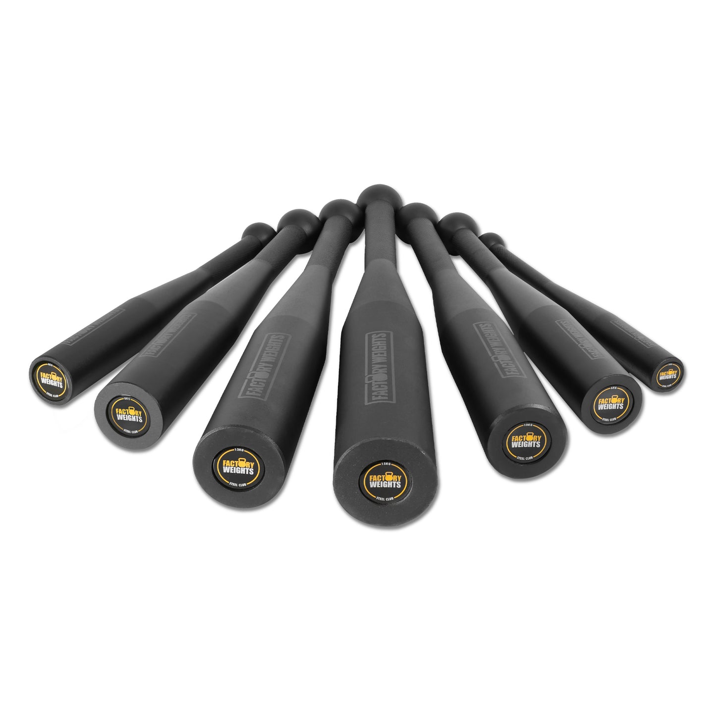 Steel Indian Clubs