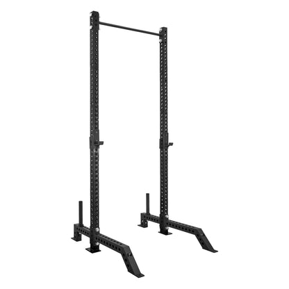 Tall Squat Rack Black No Storage Pins