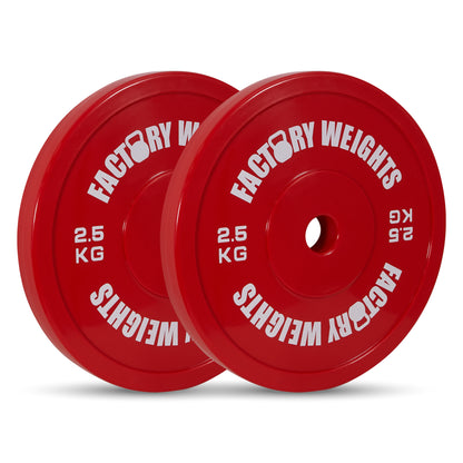 Technique Bumper Plates (Pair) 2.5kg 