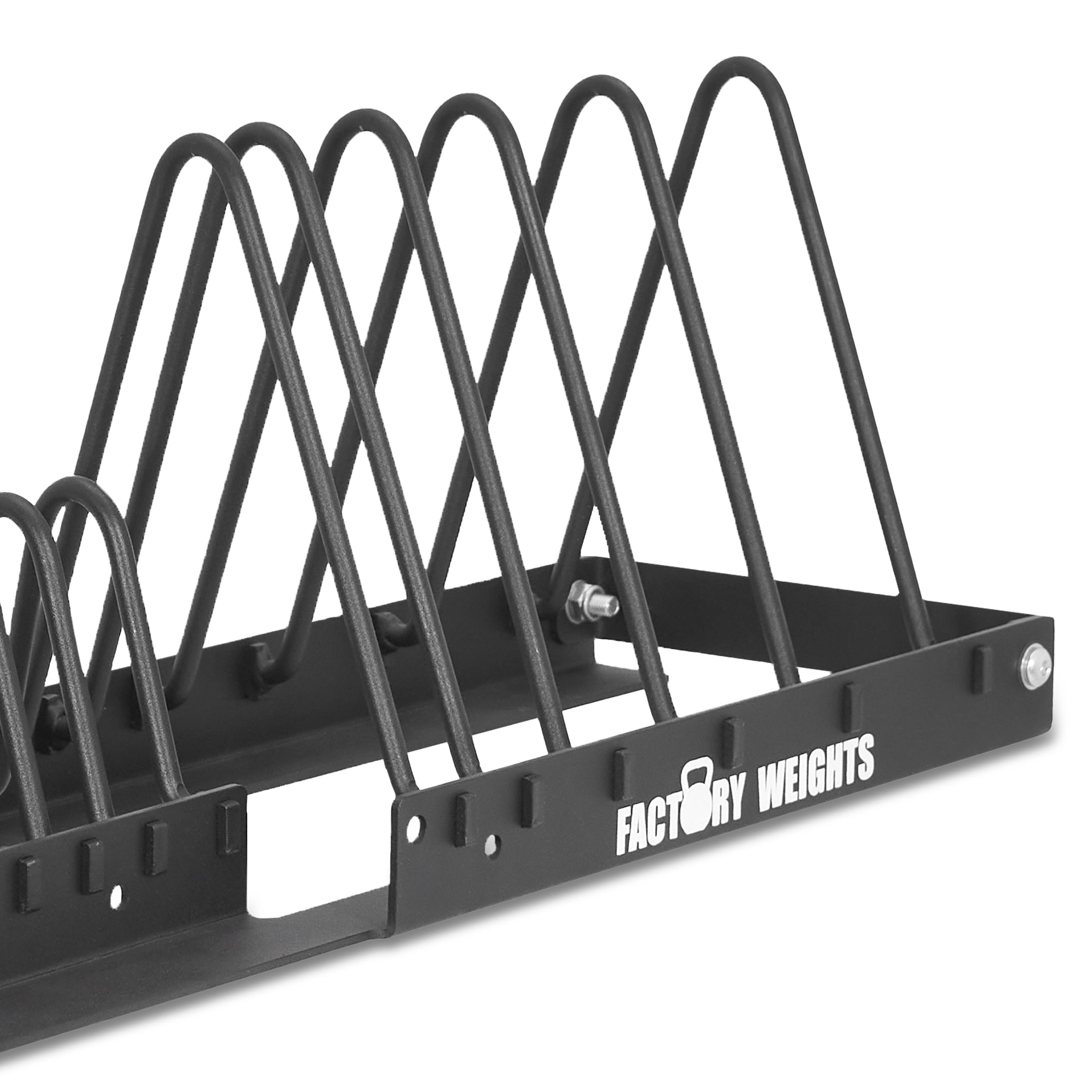 Dual Toaster Rack - Bumper Plate Storage | Factory Weights