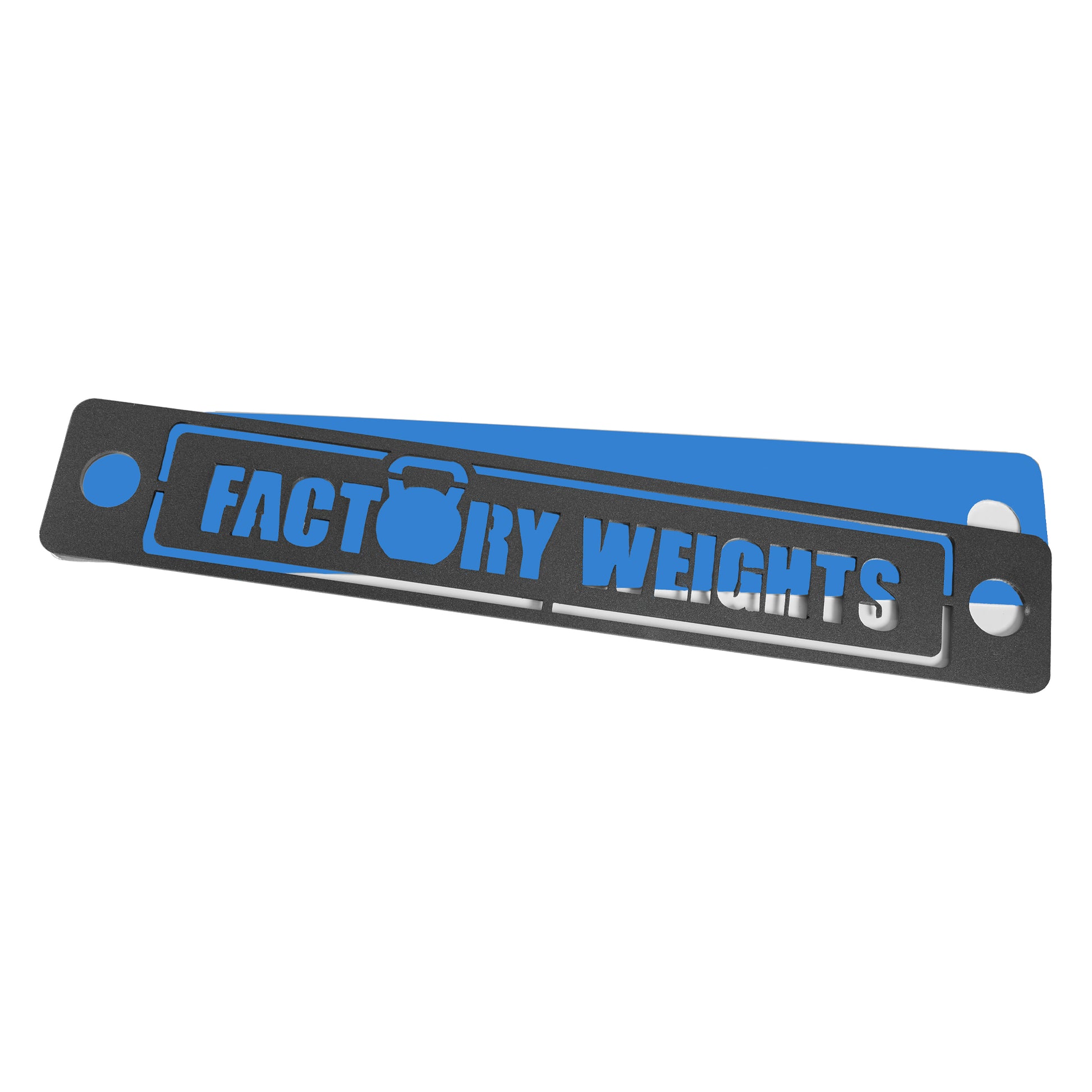 Factory Weights Top Cross Bar Blue 