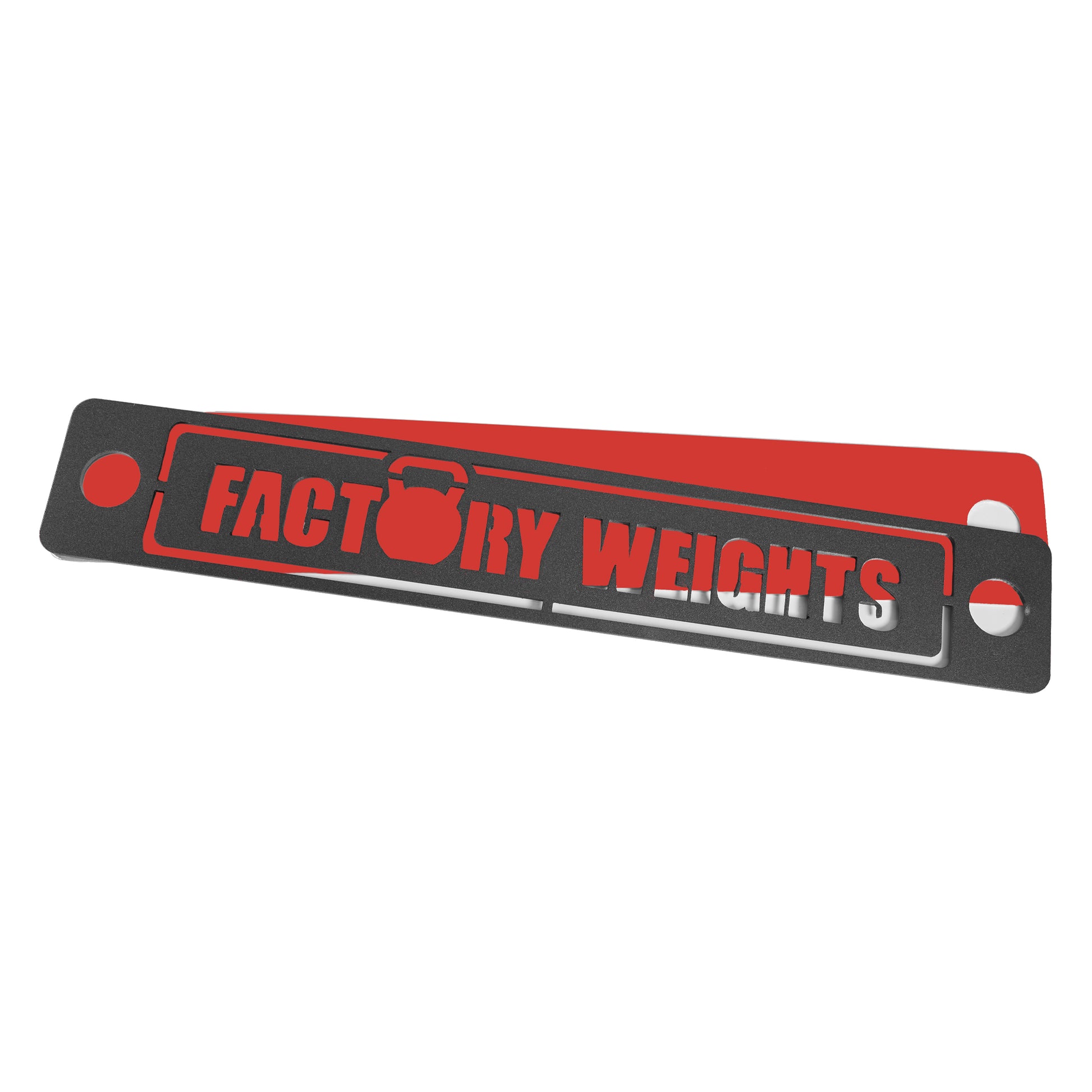 Factory Weights Top Cross Bar Red 